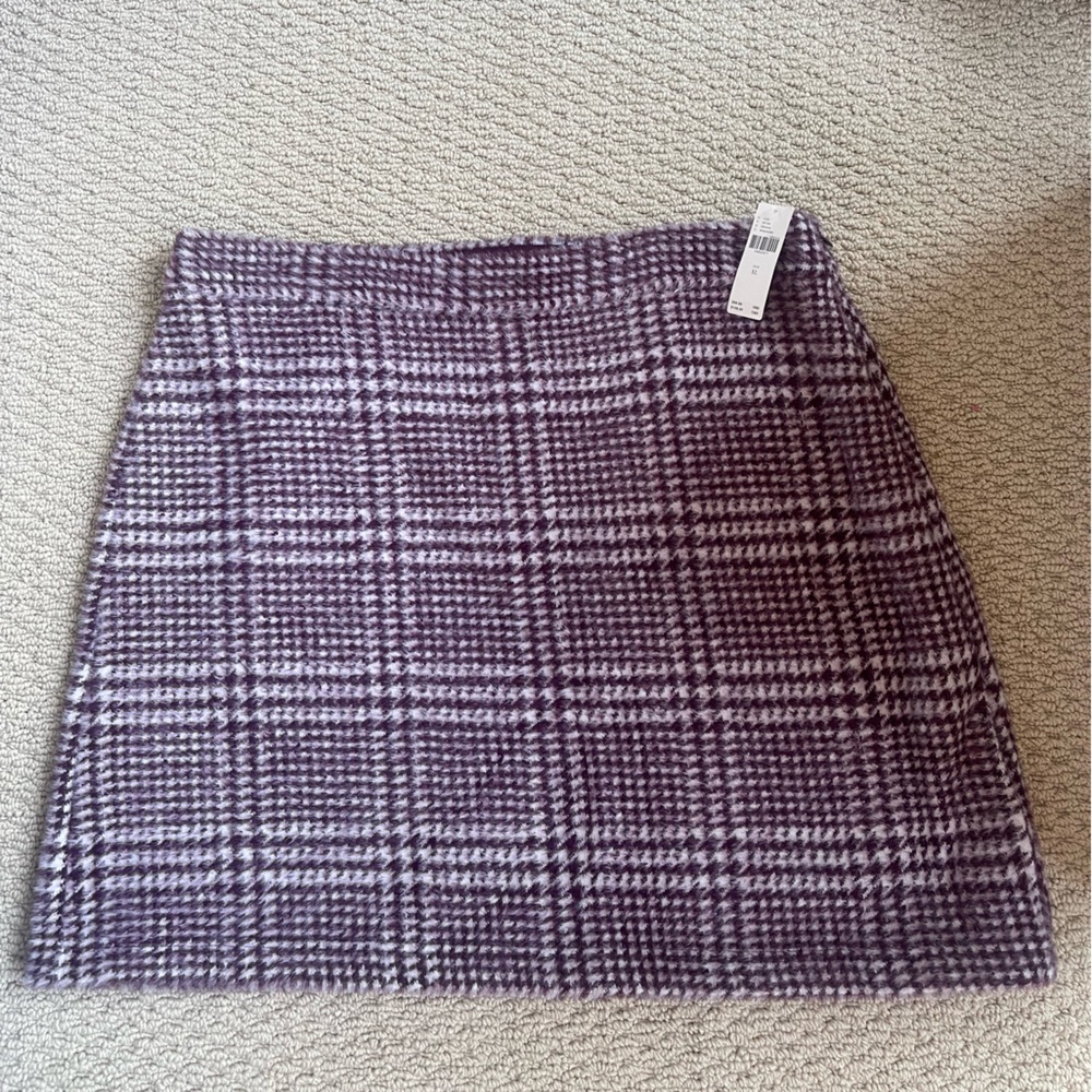 NWT Maeve Gregoria Textured Mini Skirt